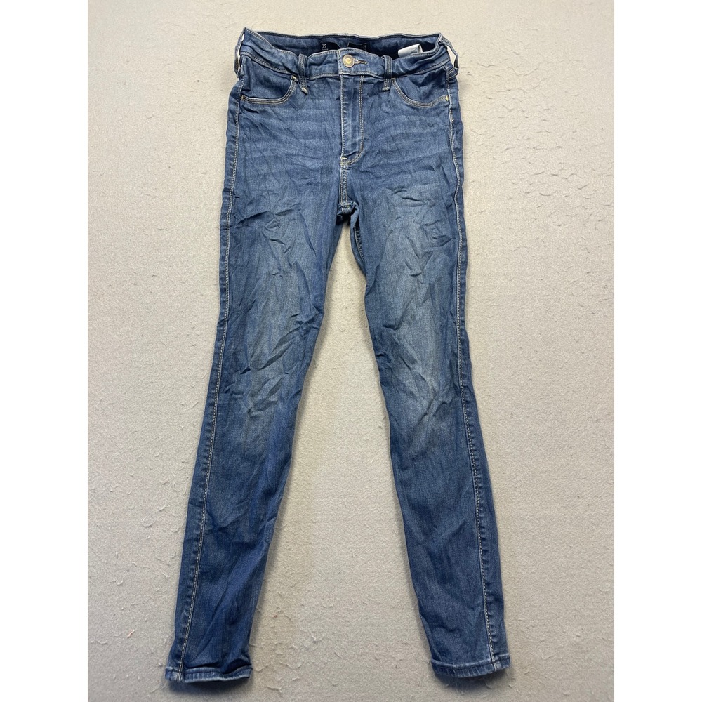 Hollister High-Rise Jean Legging Advanced Stretch Blue W26 L26 3S Womens